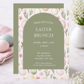 Editable Easter Brunch Invitation Instant Download 招待状