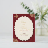 Editable Elegant invite (スタンド正面)