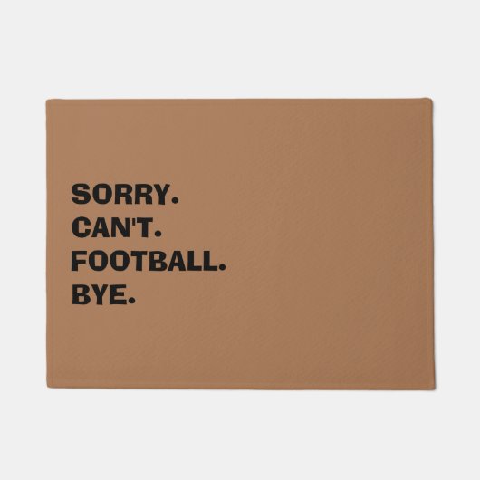 Editable Excuse  ドアマット (正面)