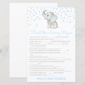 Editable Finish the Nursery Rhyme with Answer (正面/裏面)