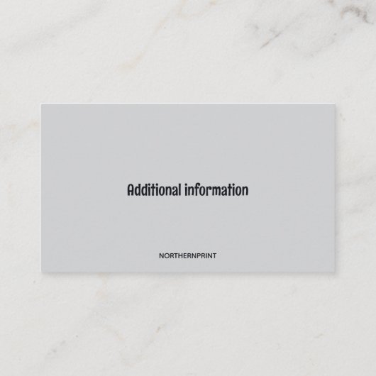 Editable Flute Flautist 名刺 (裏面)