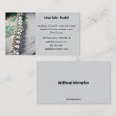 Editable Flute Flautist 名刺 (正面/裏面)