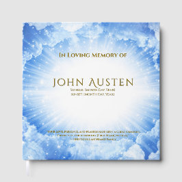 Editable Funeral Guest Book ゲストブック