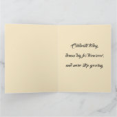 Editable Graduation Cake カード (内部)