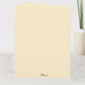 Editable Graduation Cake カード (裏面)