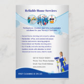 Editable Home Services Flyer Template 招待状 (正面)