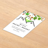 Editable House Warming Invitation, House Warming P アクリル招待状 (レイダウン)