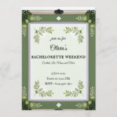 Editable Invitation, Greeting Card & Printables 招待状 (正面)