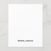 Editable Kid's flyer! Cute and aesthetic チラシ (裏面)