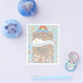 Editable Kid's flyer! Cute and aesthetic チラシ (シングル)