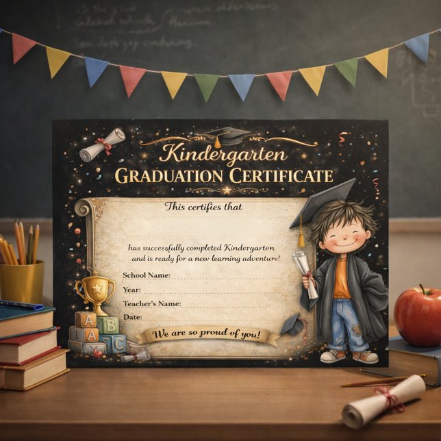 Editable Kindergarten Graduation Celebration  (クリエイターアップロード済み)