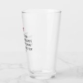 Editable Love Quote Valentine's タンブラーグラス (左)