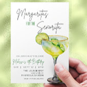 Editable Margarita Birthday Invitation, Margaritas 招待状