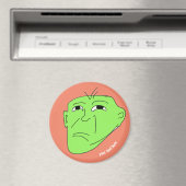 editable meme green mean マグネット (インサイチュ (食洗機))