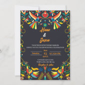 Editable Mexican Wedding Invitation 4 招待状 (正面)