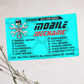 Editable Mobile Mechanic Auto Repair Custom 横断幕