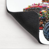 Editable Monster Truck Christmas Mousepad マウスパッド (コーナー)
