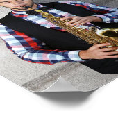 Editable Music Concert写真テンプレート ポスター (角)