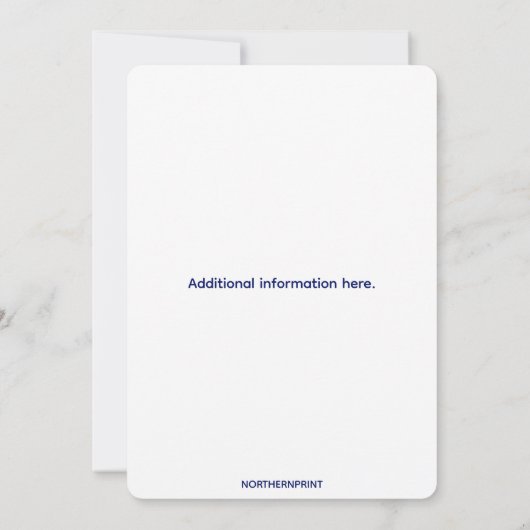 Editable Patriotic 4th Of July Celebration Eagle 招待状 (裏面)