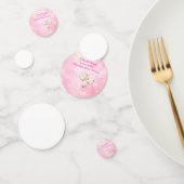 Editable Pink Chinoiserie Table Confetti コンフェッティ (グループ)