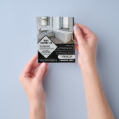 Editable Plumber Flyer Template | Plumbing Service チラシ (手)