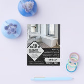 Editable Plumber Flyer Template | Plumbing Service チラシ (シングル)