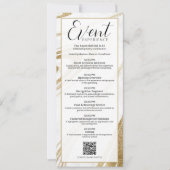 Editable Recognition Event Program 招待状 (正面)