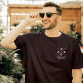 Editable Regalo Personalizado para PAPA  Tシャツ