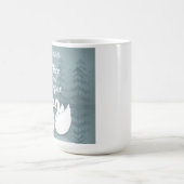 Editable Romantic and elegant wedding Sticker コーヒーマグカップ (中央)