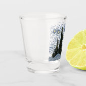 Editable Starry Night Glass ショットグラス (左)