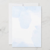 Editable Summer Splish Splash Baby Shower Party 招待状 (裏面)