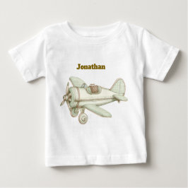 Editable Vintage Neutral Baby T-Shirt  ベビーTシャツ