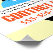 Editable We Are Hiriting ポスター (角)