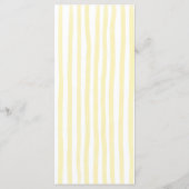 Editable Wedding Menu メニュー (裏面)