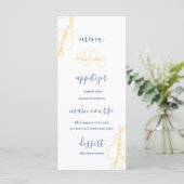 Editable Wedding Menu メニュー (スタンド正面)