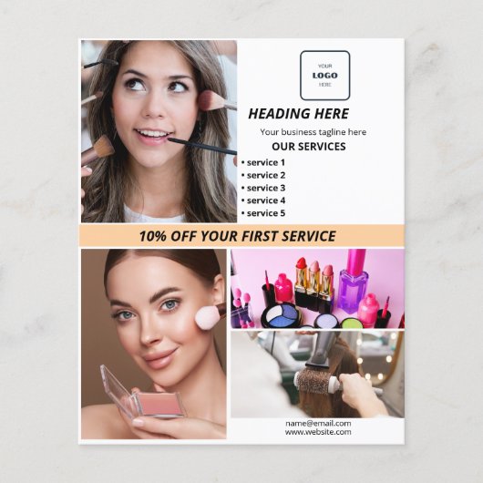 Edite  beauty Flyer チラシ (正面)