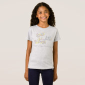 Edith という女性の名前の意味 E モノグラム ハート Tシャツ (正面フル)