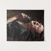 Edith piaf - Peinture タペストリー (正面(横))