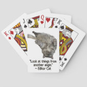 Editor Cat by RoseWrites  トランプ (裏面)