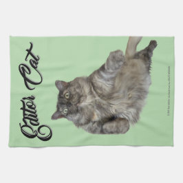 Editor Cat by RoseWrites Kitchen Towel キッチンタオル