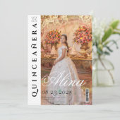 Editorial Magazine表紙キンセアニェラ保存日 招待状 (スタンド正面)