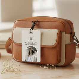 Editorial Photo Black Logo Photographer バッジ