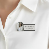 Editorial Photo Black Logo Photographer 名札