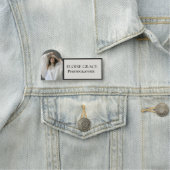 Editorial Photo Black Logo Photographer 名札 (インサイチュ)