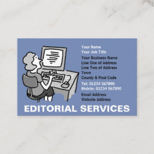 Editorial Servicesコピーライター 名刺