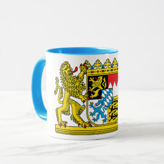 edle Tasse mit bayerischem Staatswappen マグカップ