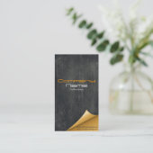 Edle und kreative grunge Media Visitenkarte 名刺 (スタンド正面)