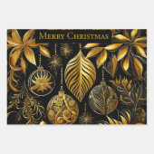 Edles Weihnachtsgeschenkpapier ラッピングペーパーシート (正面3)