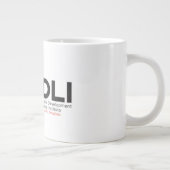 EDLIコーヒーマグ ジャンボコーヒーマグカップ (右)