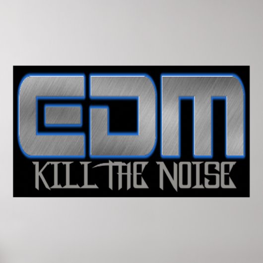 EDMがノイズを殺す ポスター (正面)